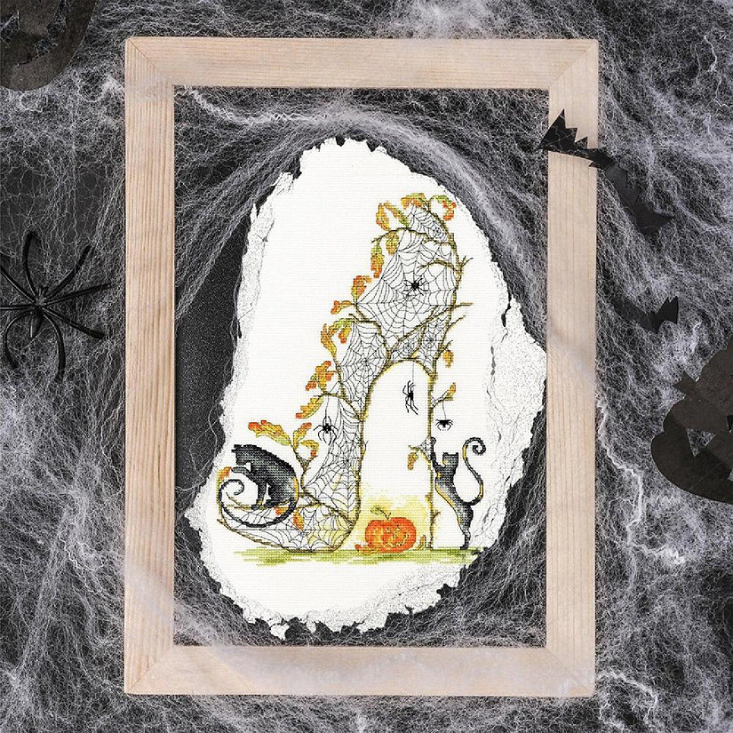 Gossamer Slipper XSK6 Bothy Threads Counted Cross Stitch Kit Image