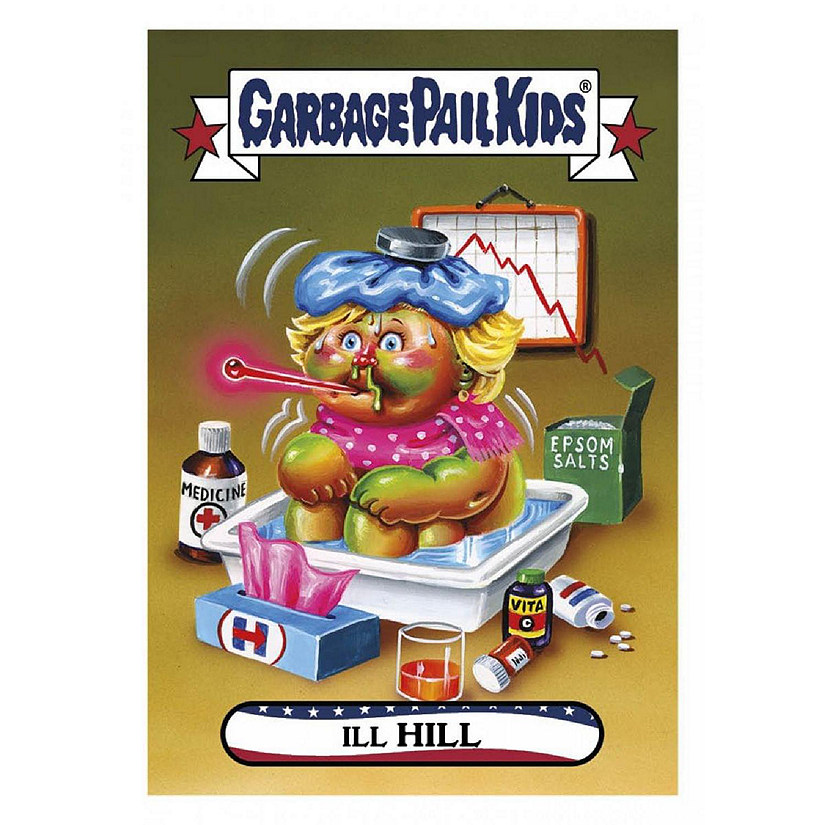 GPK: Disgrace To The White House: Ill HILL, Card 42 Image