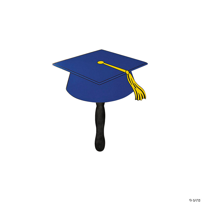 Graduation Cap Hand Fans Oriental Trading