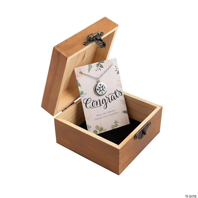 Graduation Gift Box with Necklace & Card Kit for 1 Image