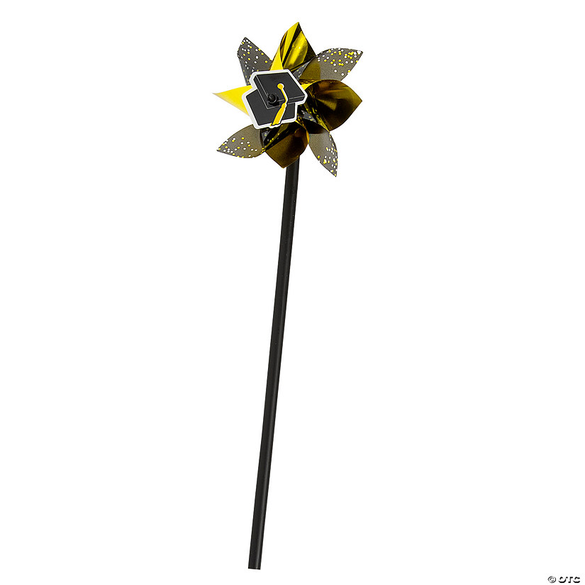 Graduation Mortarboard Pinwheels - 36 Pc. Image