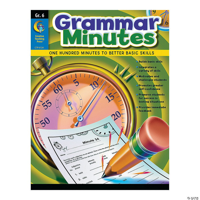 Grammar Minutes: Grade 6 Image
