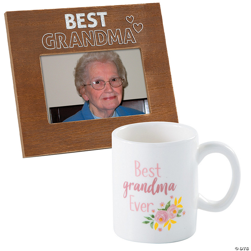 Grandma Mug & Frame Gift Kit - 2 Pc. Image