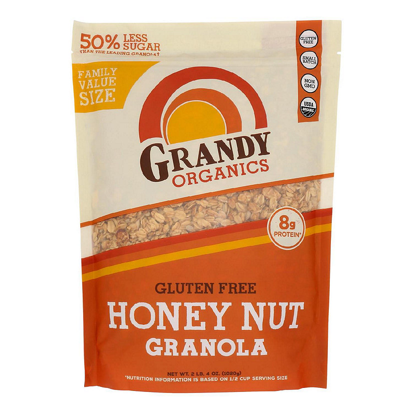 Grandyoats Granola Gluten-Free Honey Nut  - Case of 4 - 36 OZ Image