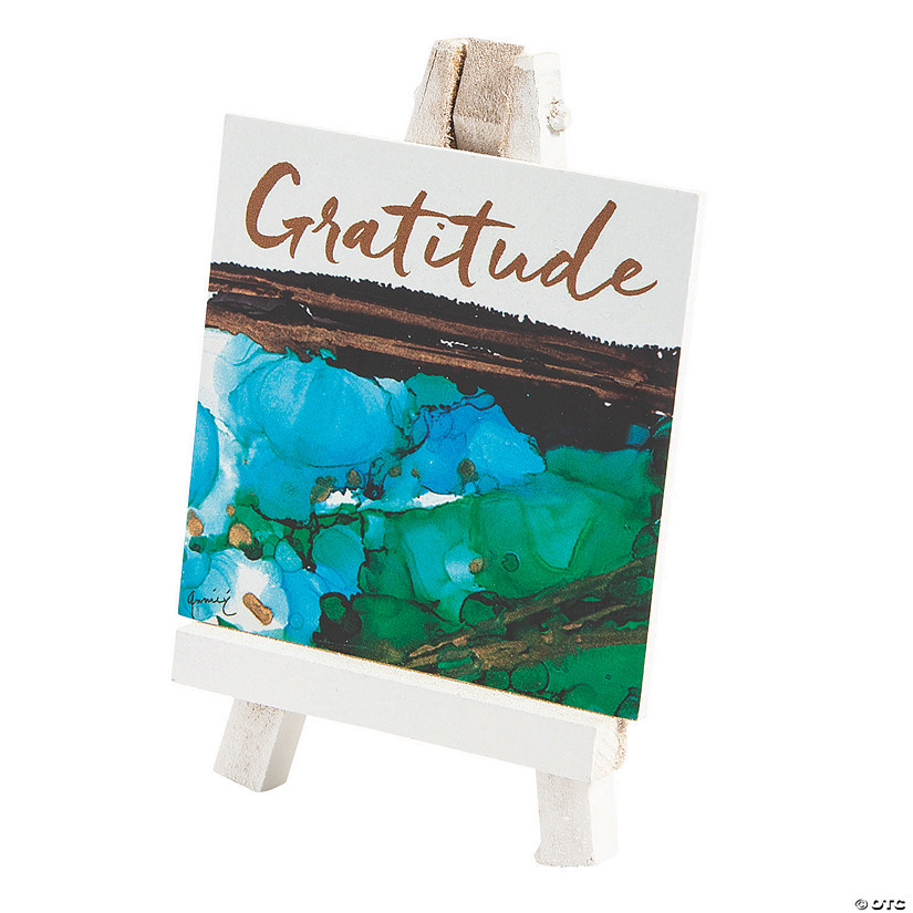 Gratitude Mini Plaque Image