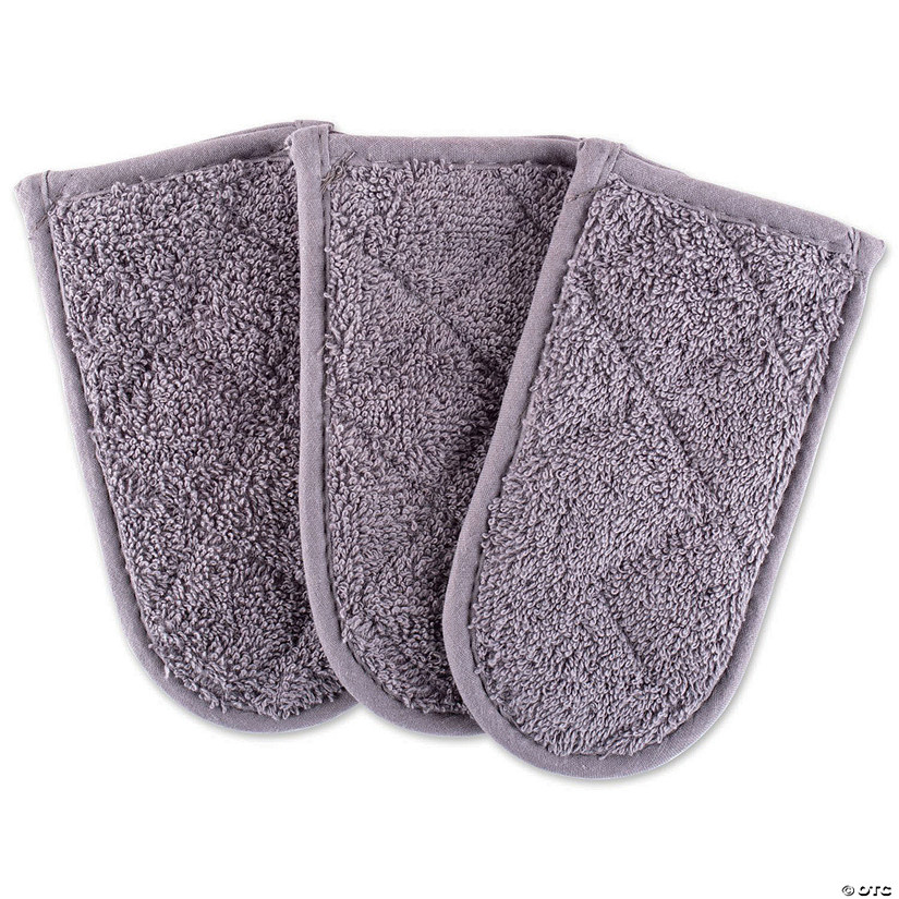 Gray Terry Pan Handle (Set Of 3) Image