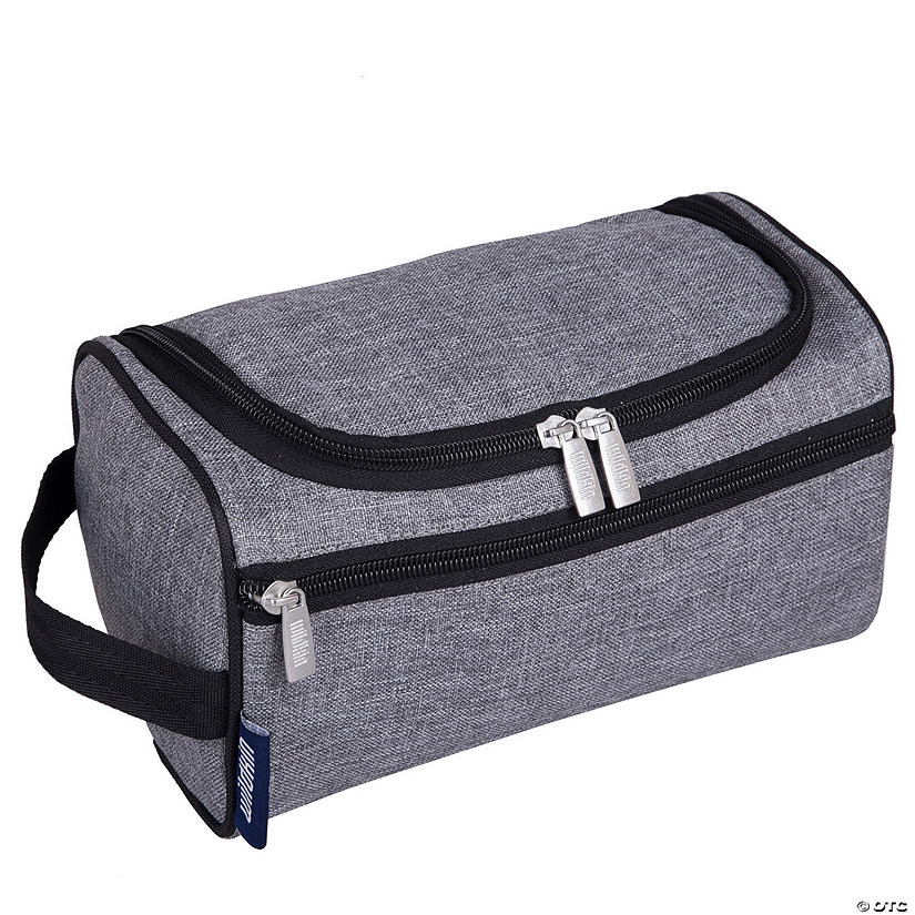 Gray Tweed Toiletry Bag Image