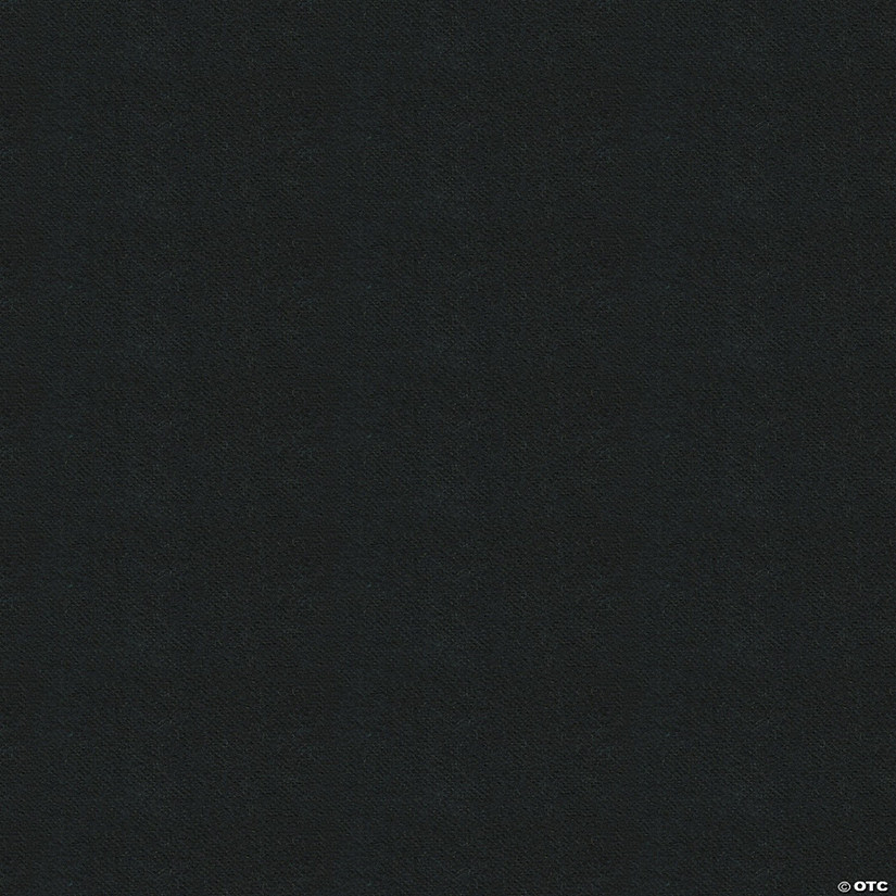 solid black flannel