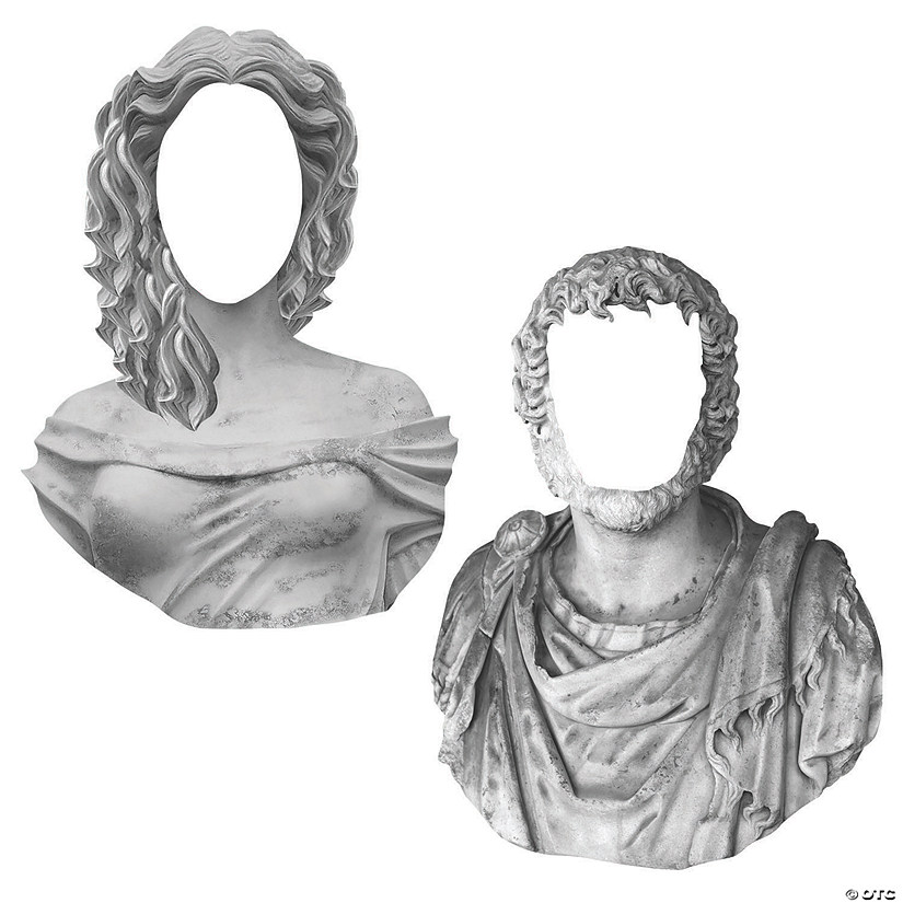 Greek God & Goddess Face Cutouts - 2 Pc. Image