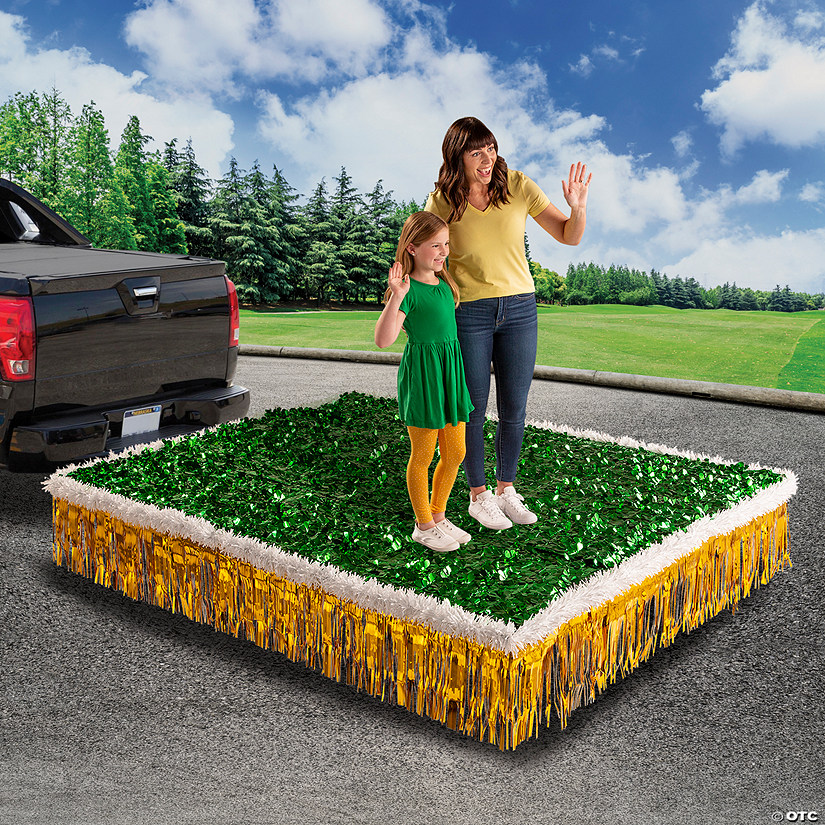 Green &amp; Yellow Parade Float Decorating Kit - 8 Pc. Image
