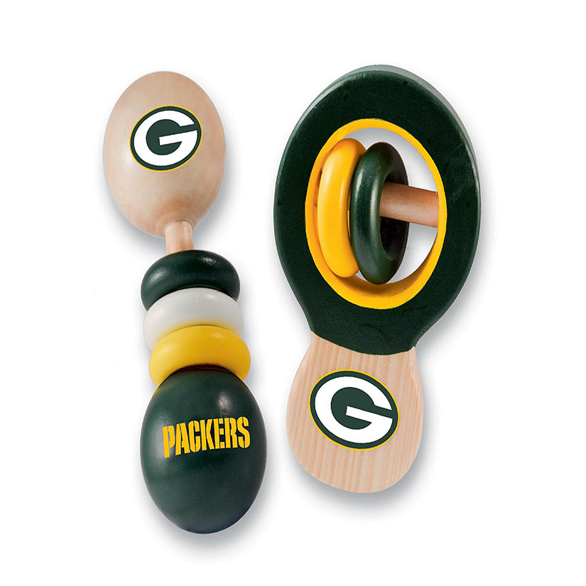 Green Bay Packers - Baby Rattles 2-Pack Image