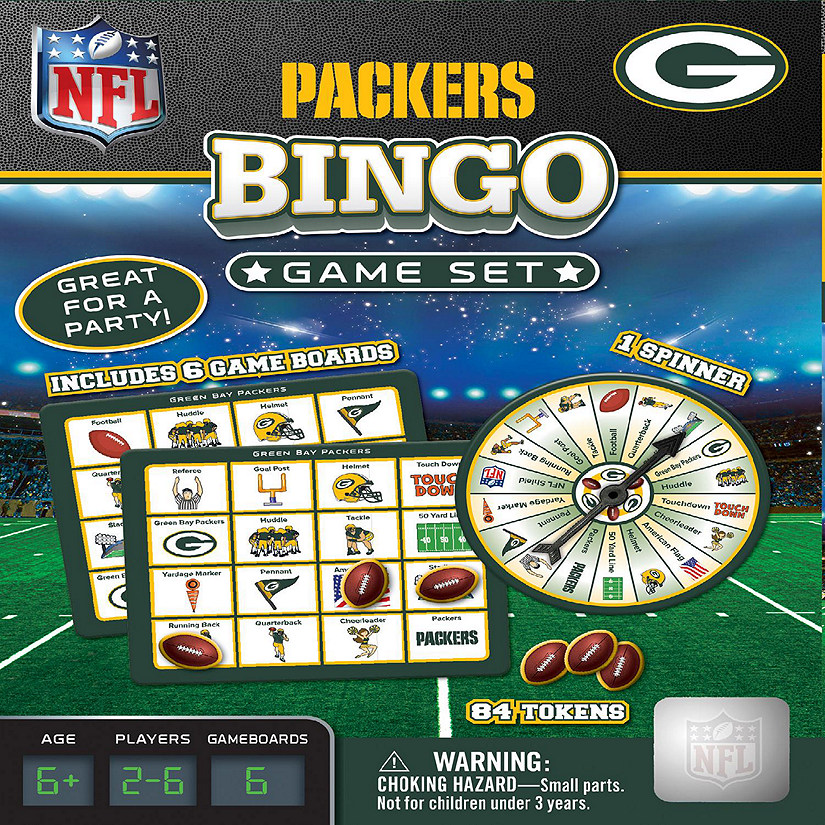 Green Bay Packers Bingo Game Image