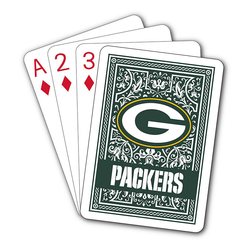 Green Bay Packers NFL Team Playing Cards Image