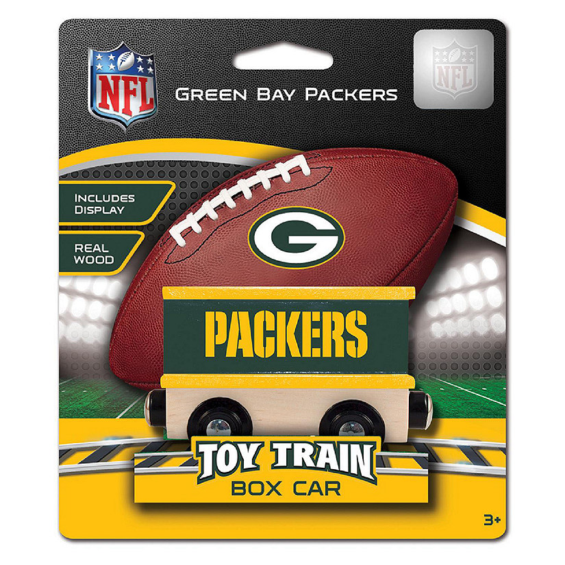 Green Bay Packers Toy Train Box Car Image