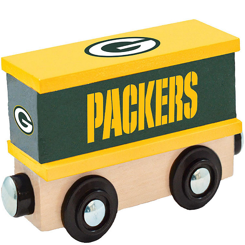 Green Bay Packers Toy Train Box Car Image