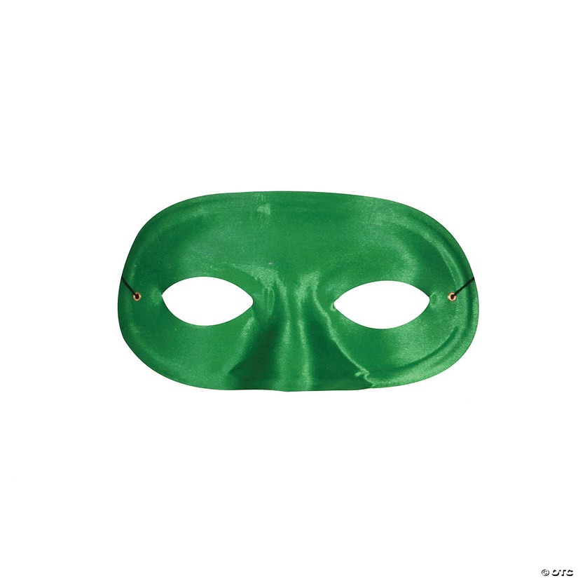 Green Domino Half Mask Image