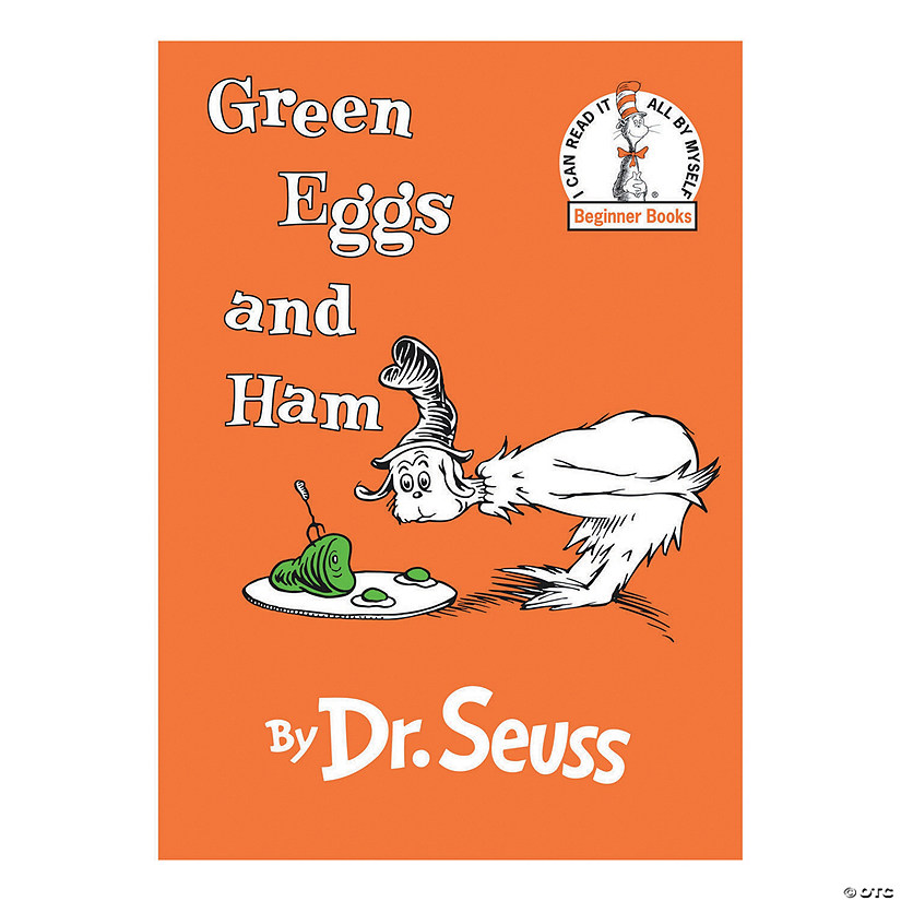 Green Eggs and Ham Book, Hardcover Image