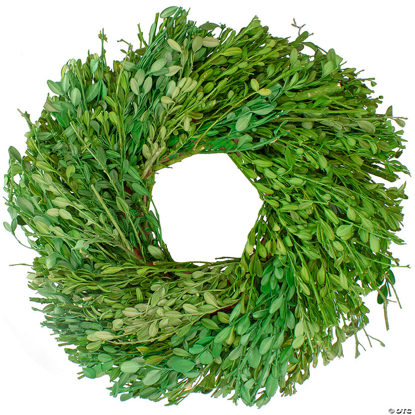 Green Foliage Artificial Spring Wreath  11-Inch Image