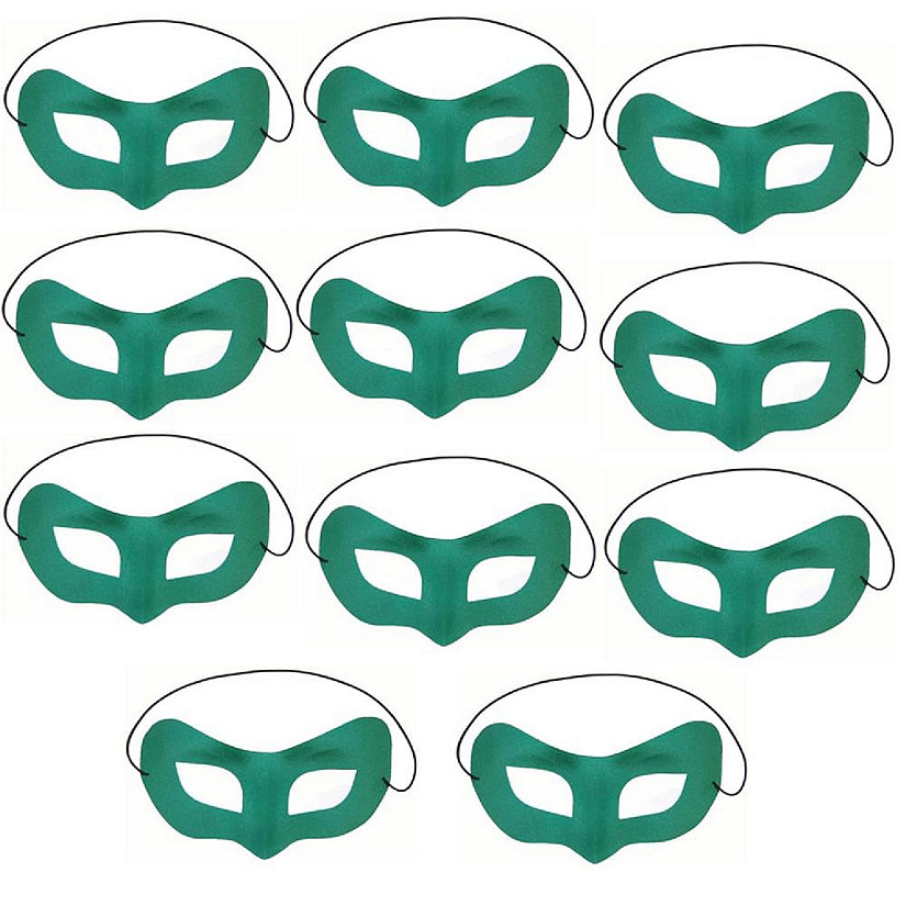 Green Lantern Costume Mask Lot Of 10 Image