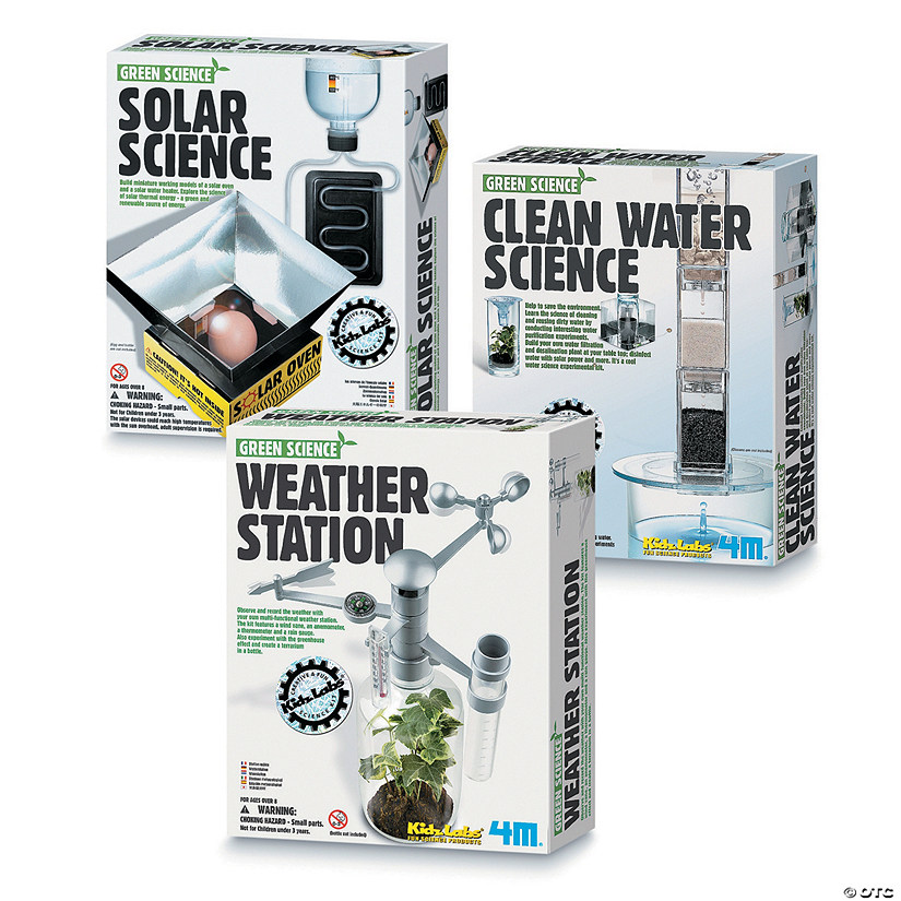 Green Science Kits: Set of 3 Image
