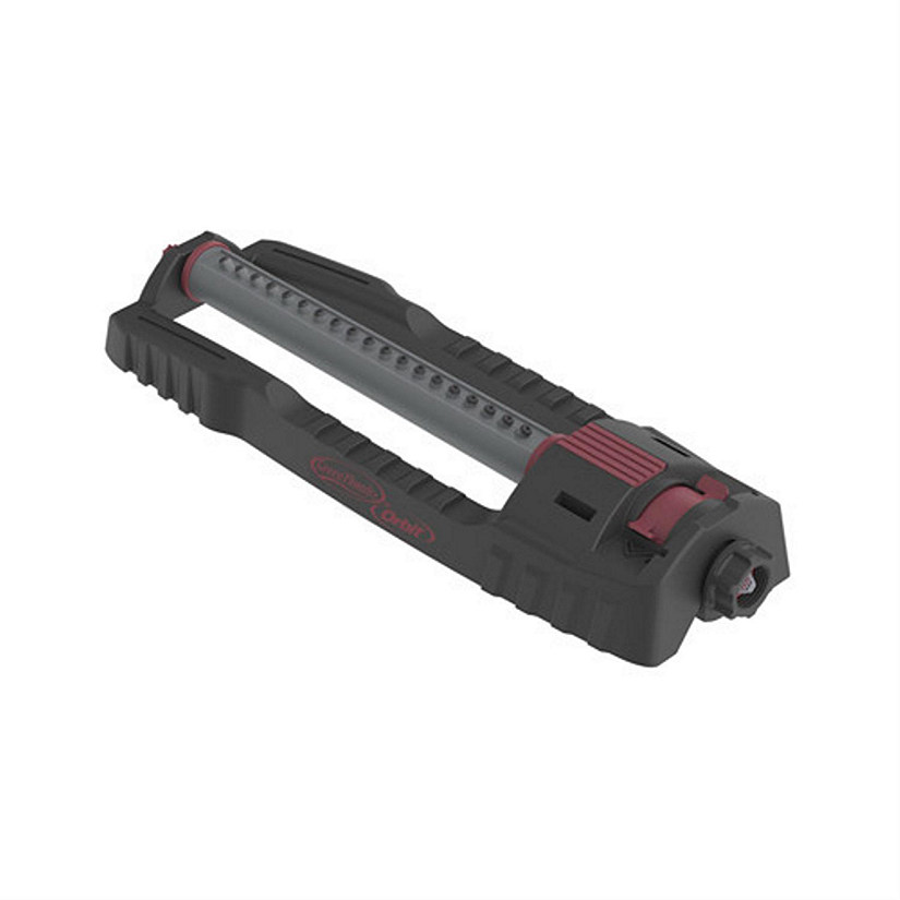 Green Thumb Oscillating Lawn Sprinkler, Gray