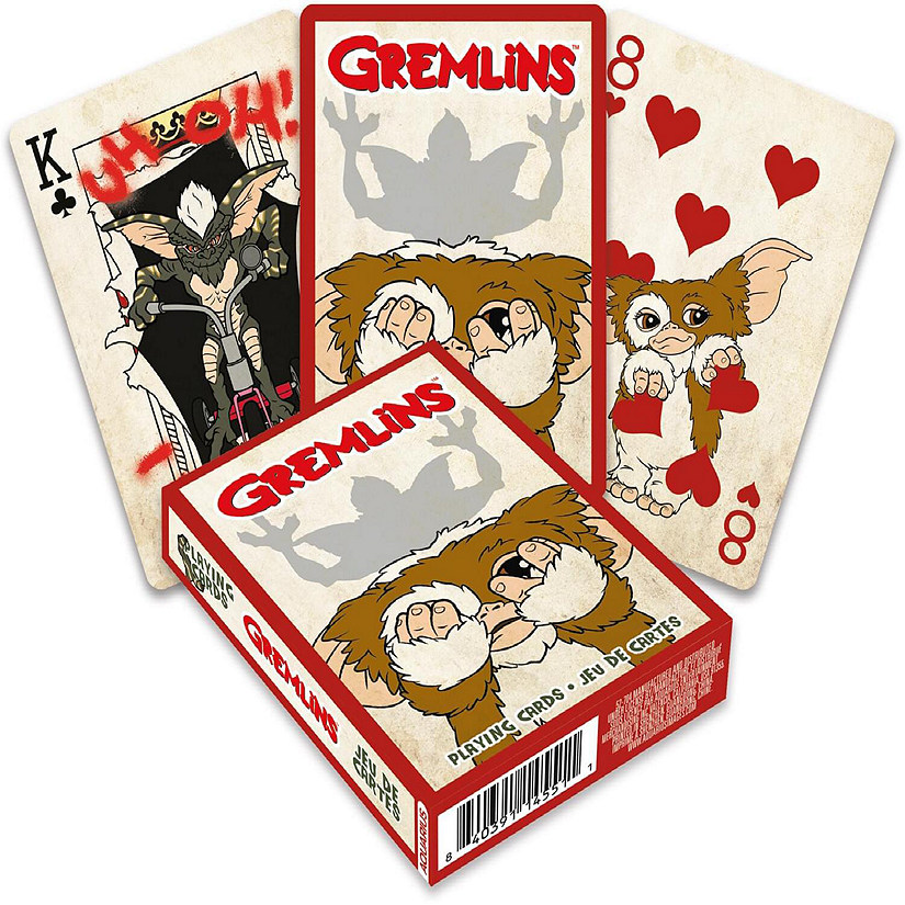 Gremlins Playing Cards  52 Card Deck + 2 Jokers Image