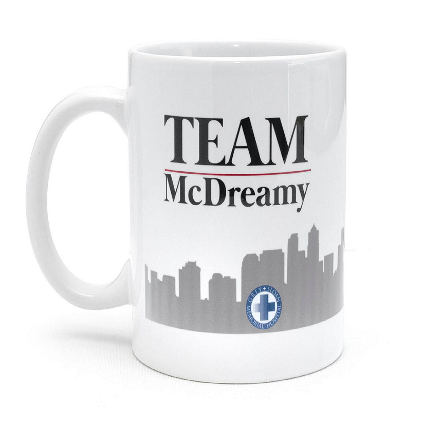 Grey's Anatomy Team McDreamy Ceramic Mug  Holds 11 Ounces Image