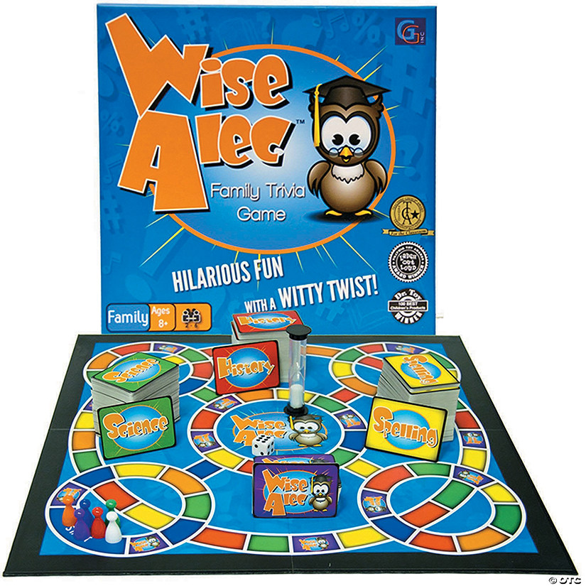 Griddly Games Wise Alec Family Trivia Game Image