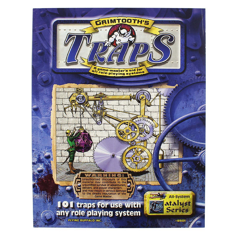 Grimtooth's Traps, Fantasy Role Playing Game Guide, Paperback Image