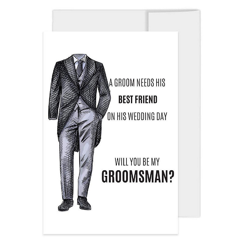 Groom Needs Best Friend 4x6IN 16PC Image