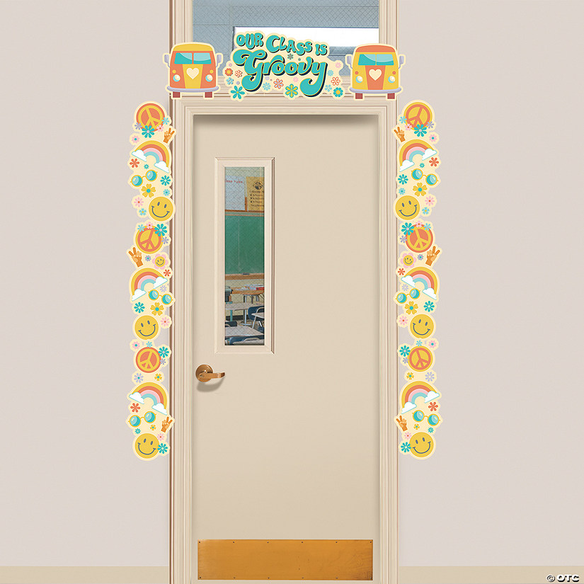 Groovy Door Border 9 Pc. Oriental Trading