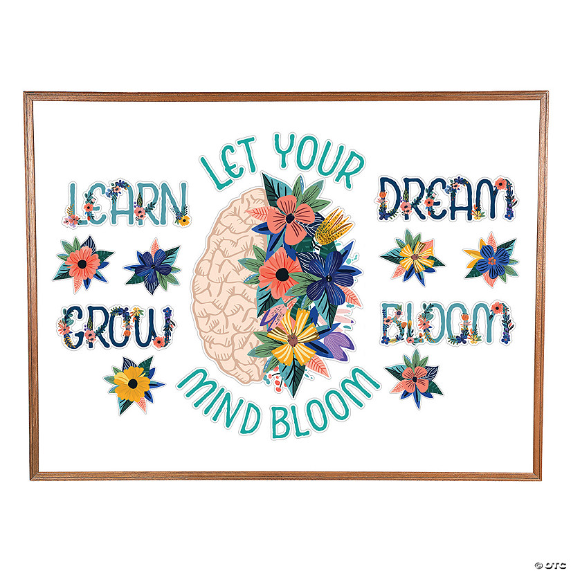 Growing Minds Classroom Wall Statement Piece - 28 Pc. Image