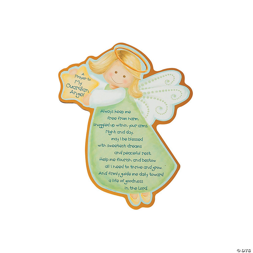 Guardian Angel Plaque Image