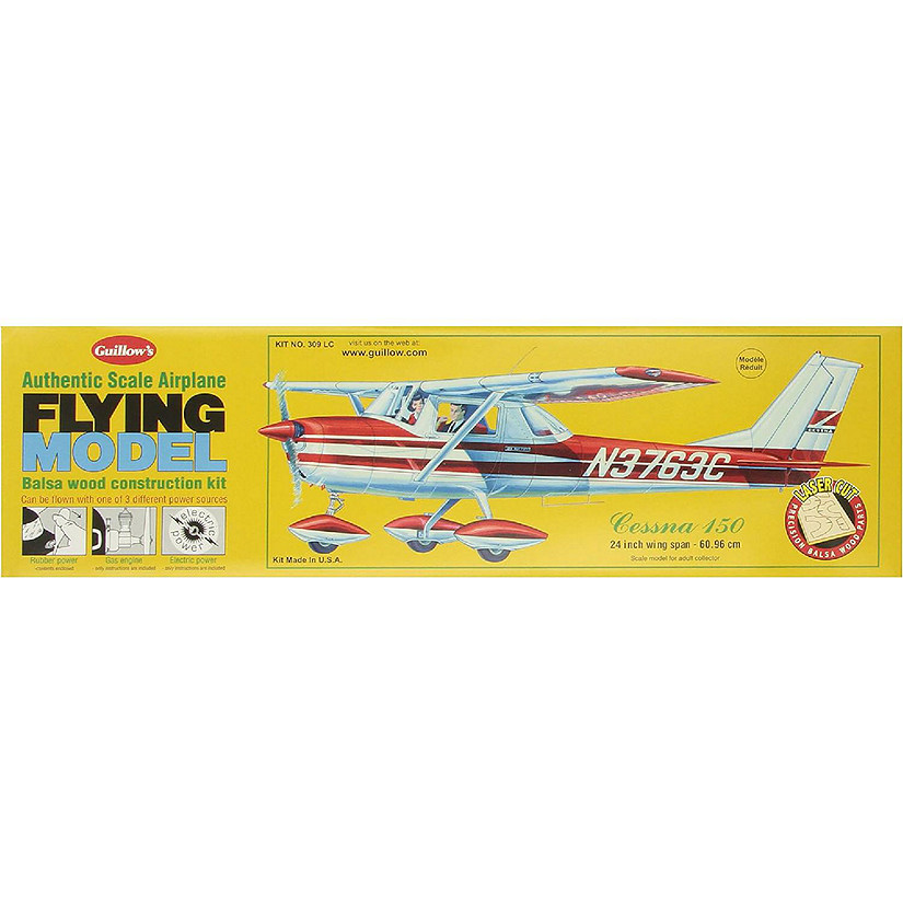 Guillow'S Cessna 150 Laser Cut Model Kit, Small Image