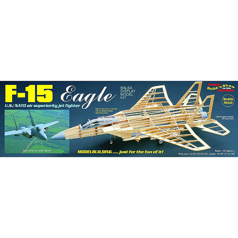 Guillow'S F-15 Eagle Model Kit, Small Image