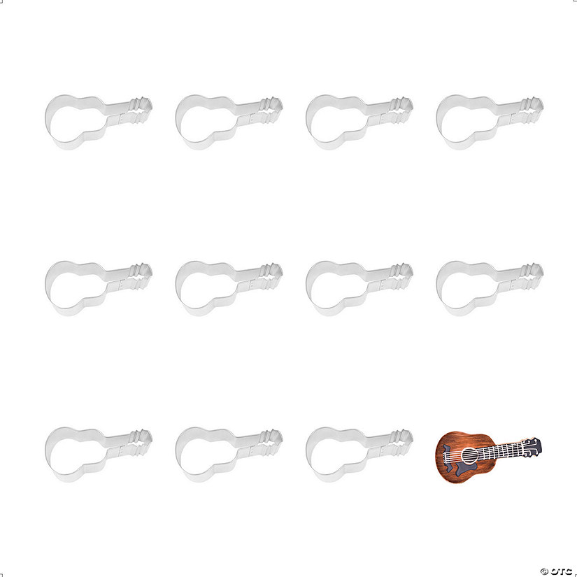 Guitar 4.5" Cookie Cutters Image