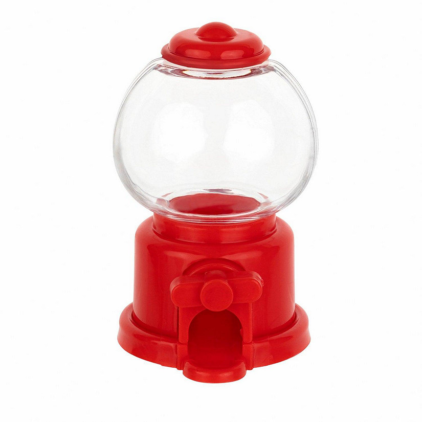 Gumball Machine Shaped Acrylic Candy Boxes 16 Pack 2.36"X3.75" Image