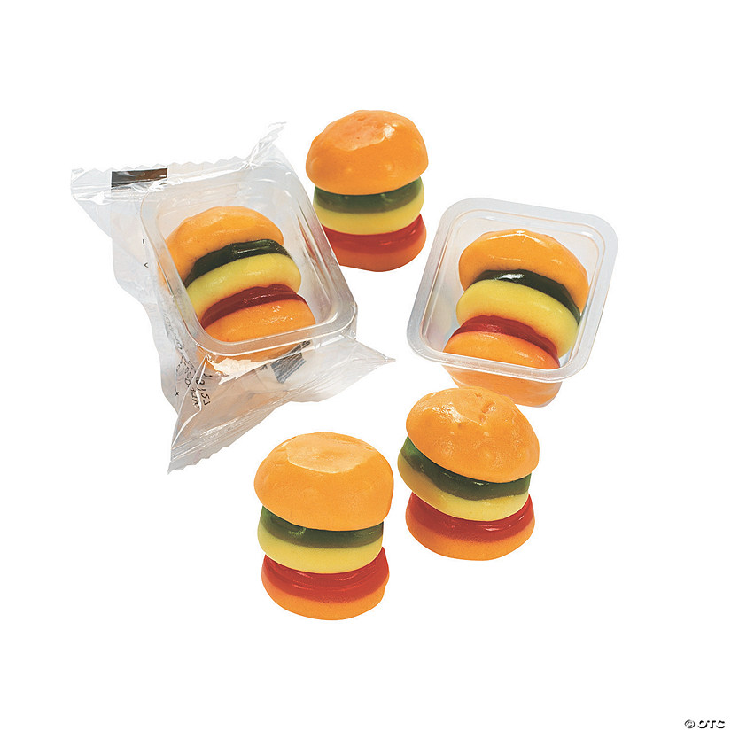 Gummy Mini Burgers Image