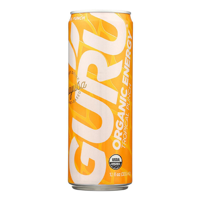 Guru Energy Drink - Enrygy Drink Guayusa - Case of 24-12 OZ Image