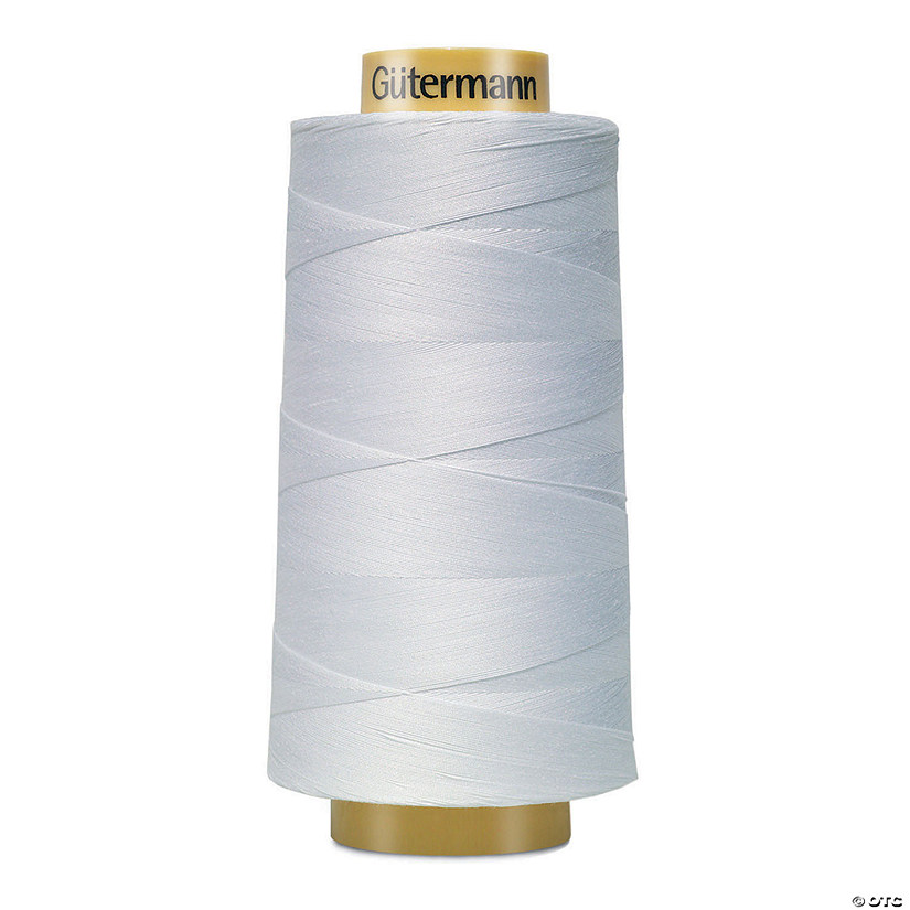Gutermann Natural Cotton Thread Solids 3,281yd-White Image