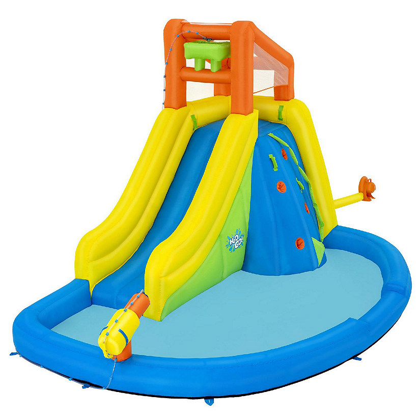 H2OGO! Mount Splashblast Mega Water Park &amp;#8211;Inflatable Pool, Slide &amp; Climbing Wall Image