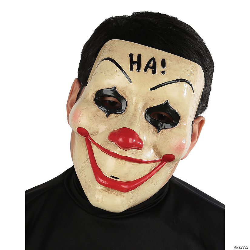 Ha Ha Ha Clown Mask Image