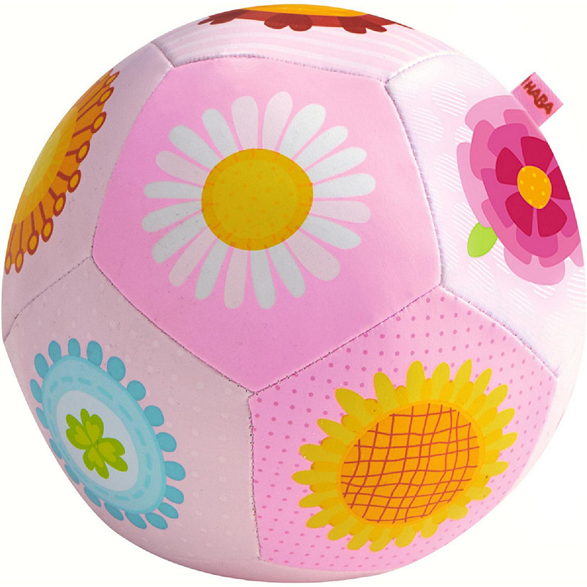 HABA Baby Ball Flower Magic 5.5" for Ages 6 Months and Up Image