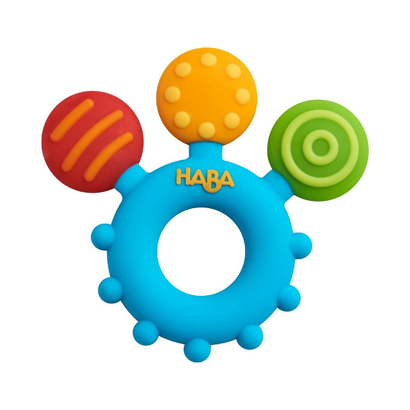 HABA Clutching Toy Color Play Silicone Teether Image