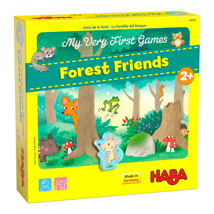 HABA My Very First Games - Forest Friends 3D Memory & Matching Game for Ages 2+ Image