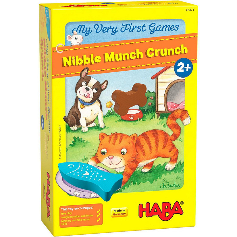 HABA My Very First Games Nibble Munch Crunch (Made in Germany) Image