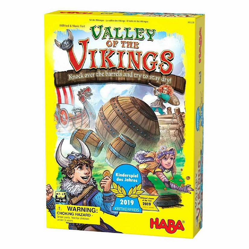 HABA Valley of The Vikings - Knock Down Barrels & Steal the Most Coins Image