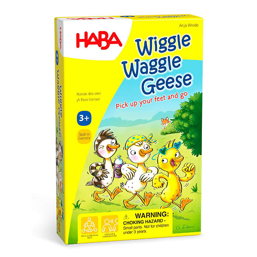 HABA Wiggle Waggle Geese Cooperative Movement Game for Ages 3+ Image