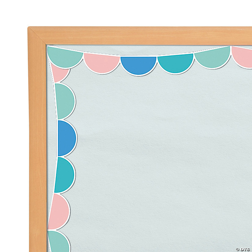 Half Dots Bulletin Board Border Oriental Trading