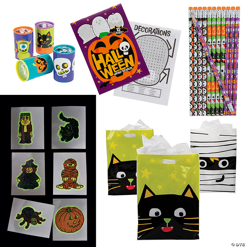 Halloween Activity Boo Bag Kit for 48 Image